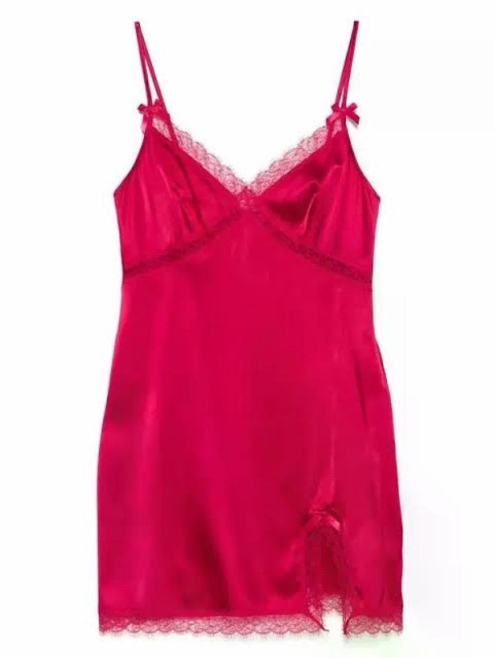 Agent Provocateur Gisele Slip Dress Fuchsia size UK12 or US 8 (L)